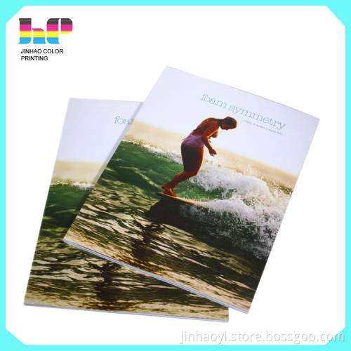 Colourful customized cheap magazine printing/glossy paper printed magazine